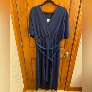 **NWT**Nordstroms**Flutter Maxi**NAVY*SZ XL